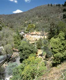 The Jenolan valley where the caves are located