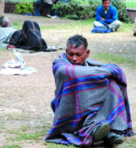 Chill pierced deeper even during the day in the Capital on Thursday.