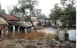 Up for auction: (Top): Old Courts Complex