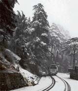 The Jammu and Kashmir national highway, still covered with snow, reopened for the traffic on Friday. 
