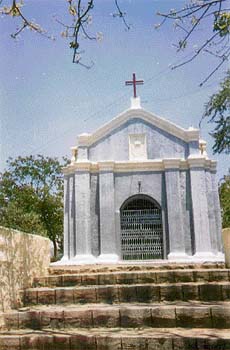 The Church of Our Lady of Expectations in the St Thomas Mount near Chennai