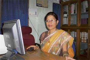 Salam Udita (40), who tested positive for HIV, revealed her status to friends and family only after she began working full-time with Manipur Network of Positive People (MNP+)
