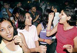 City party hoppers are now swirling & twirling to both old & new filmi numbers