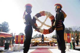 Vijay Diwas celebrations in Jammu on Sunday.
