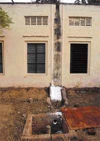 The rainwater harvesting system which won ‘green’ points for Government Senior Secondary School, Boormajra, Ropar