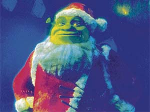 Get ready for some Christmas fun with Shrek