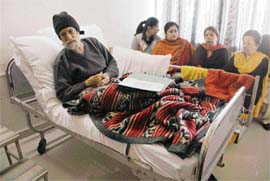 Capt Attam Singh (retd), suffering from cancer of kidneys, is under care at Mukat Hospital.