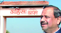Industrialist Chetainya Kashyap who has empowered the poor through the Ahimsa Gram project.