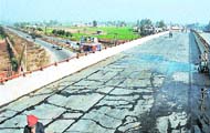 The flyover is almost ready with just minor carpeting work pending.