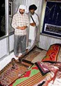 Wooden beds used by Guru Gobind Singh during his childhood.