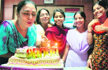 Sensex crossing the 20,000-mark sent investors into celebration mode