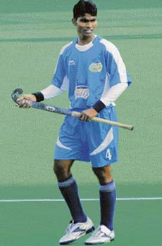 Diwakar Ram of Hyderabad Sultans has distinguished himself as a defender and a drag-flicker