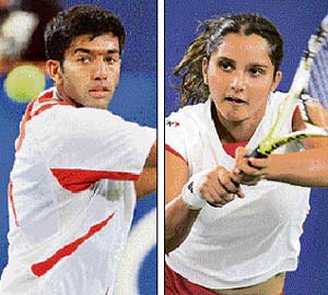 Rohan Bopanna and Sania Mirza formed a perfect pair in the Hopman Cup