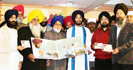 Ishmeets first album on Gurbani being released at Gurdwara Sarabha Nagar on the occasion of Parkash Utsav of Guru Gobind Singh in Ludhiana 