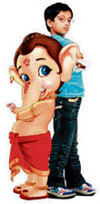 A still from My Friend Ganesha
