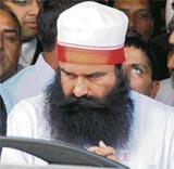 Dera Sacha Sauda chief Gurmeet Ram Rahim Singh 