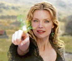 Michelle Pfeiffer as a witch in Stardust