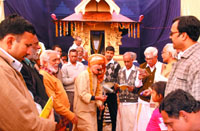 Palakkadu Brahmins celebrate golden jubilee of Sastha Preethi in the Capital on Sunday.