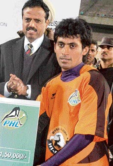 Arjun Halappa guided Bangalore Hi-Fliers to title victory in the fourth Premier Hockey League recently.