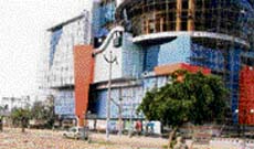An upcoming multiplex-cum-mall in Sector 7 in Ambala City. 
