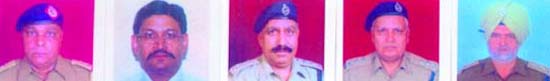 SI Prabhu Ram       Inspector AK Sharma      ACP Vijay Pal              ACP RP Gautam         DCP AS Cheema