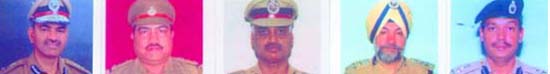 Dr Aditya Arya       Inspector VS Pudir      ACP Satender Garg    ACP Kesav Singh    ACP RD Upadhaya
