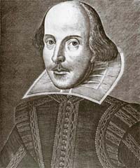 William Shakespeare... he first made his mark as an actor