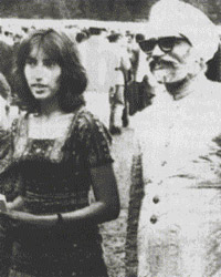 Benazir with Swaran Singh in Shimla, 1972
