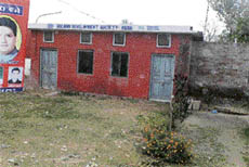 The author found his village had changed beyond recognition. Office of the Dhilwan Development Society.