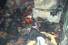 An elderly couple, a woman and two children died in the fire that broke out in a garment unit in the Capital on Sunday. 