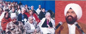 Sant Rajinder Singhji speaks at the opening of human integration conference in the Capital on Monday