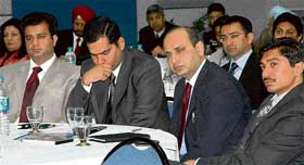 Delegates at a conference on medical value tourism that concluded at the CII in Chandigarh on Friday.