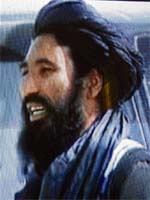 A TV grab shows top Taliban commander Mullah Mansour Dadullah in an undated video