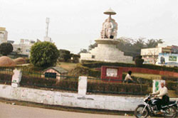 A view of the Aggarsain Chowk in Ambala City