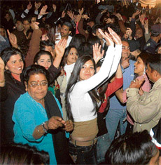 Cupid - struck Ludhianvis enjoy a Valentine bash organised at the Sutlej Club in Ludhiana.