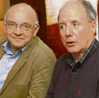Liver disease experts Dr Gerald Kircheis and Dr Roger Butterworth
