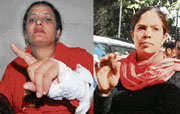 Gynaecologist Swapan Jeet Kaur (left) and anaesthetist Dipreet Kaur.