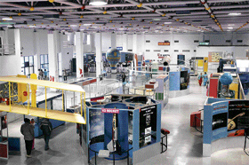 The main exhibition hall that will soon be devoted exclusively to space science.