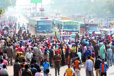 The Delhi-Lahore bus was also halted at Kartarpur near Jalandhar on Tuesday.