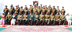 Awardees at the investiture ceremony 