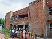 The newly built Youth Hostel in Rewari.