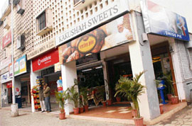 This is where Kaku Shah Sweets once stood.
