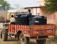 It is a brisk business of drinking water in many villages of Talwandi Sabo where the canals are lying dry for past about two months.