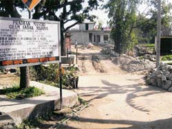The Ujjain-Jogipur road, a viable bypass from Kangra to reach Dr R.P. Government Medical College Hospital, remains incomplete even after two years of the commencement of work on the 1.25-km road under the Pradhanmantri Grameen Sadak Yojna.