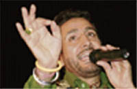 Singer Gurdas Mann performs at Jhankaar in the PU