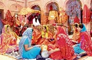 Students of PAU participate in the Phulkari Festival, held in memory of Dr M. S. Randhawa in Ludhiana