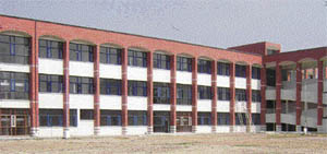 The newly constructed building of Government Girls Senior Secondary School, Sangrur.