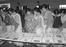 Documents and pictures pertaining to the freedom movement being exhibited at Sirsa recently