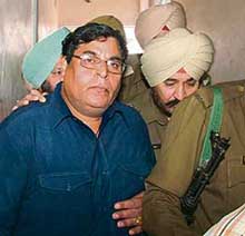 Kuldip Rai Arora of Shankar Hospital-cum-residence arrested in Amritsar on Saturday.