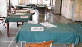 Office of the Food and Supplies Department wears a deserted look as employees go on mass leave.